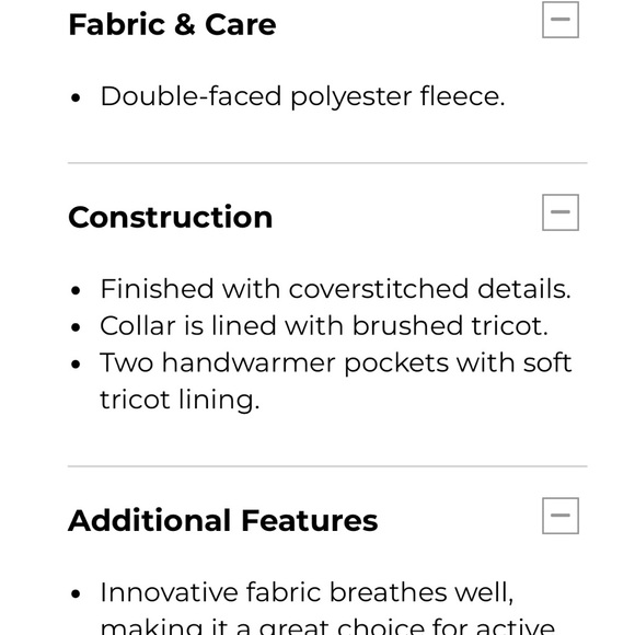 Kids' L.L.Bean Sweater Fleece, Pullover, M 10/12 - Picture 11 of 11